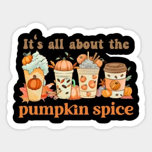 Pumpkin Spice Latte Sticker